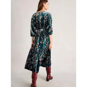 White Stuff Lucy Velvet Dress